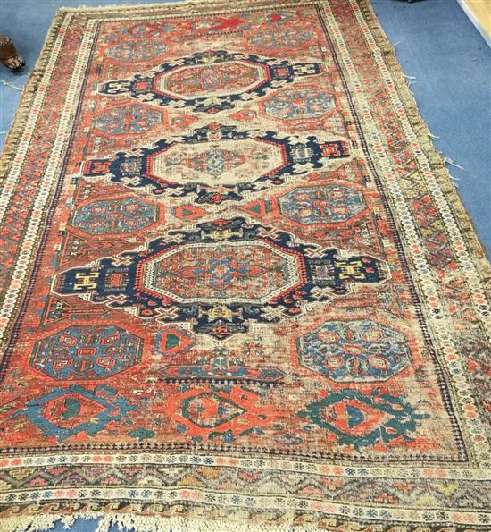 A Soumak rug, 250 x 175cm